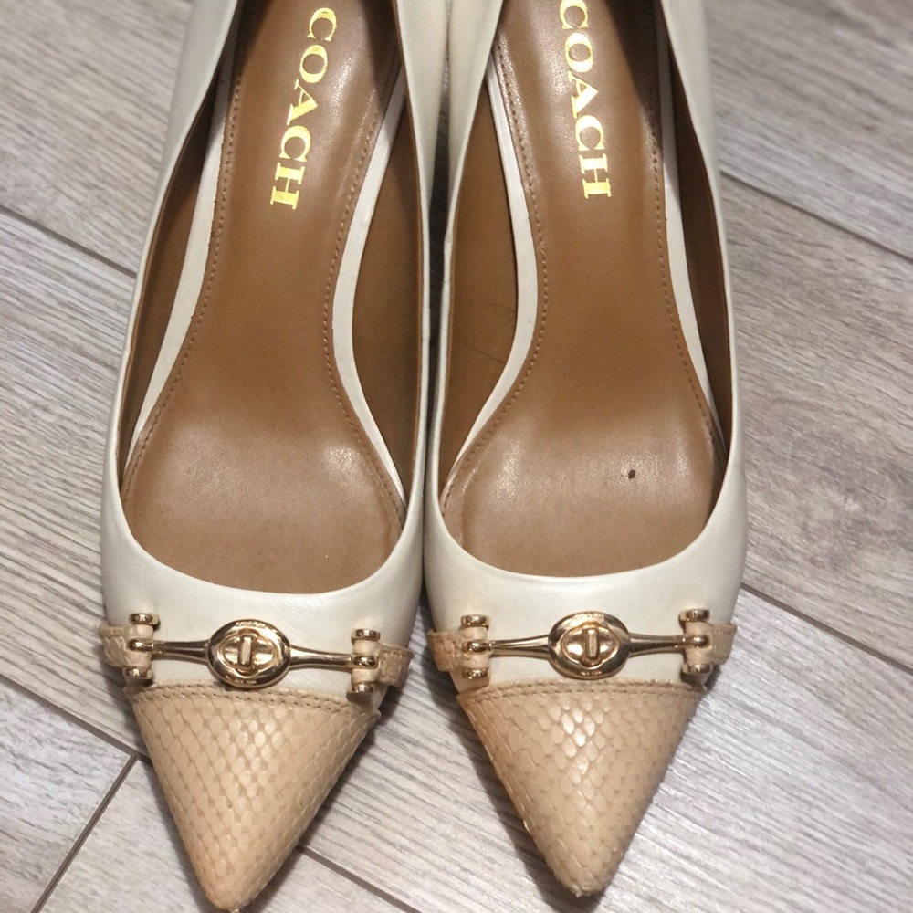 Coach- Kitten Heels